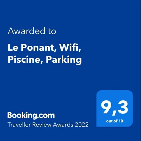 Apartamento Le Ponant, Wifi, Piscine, Parking *